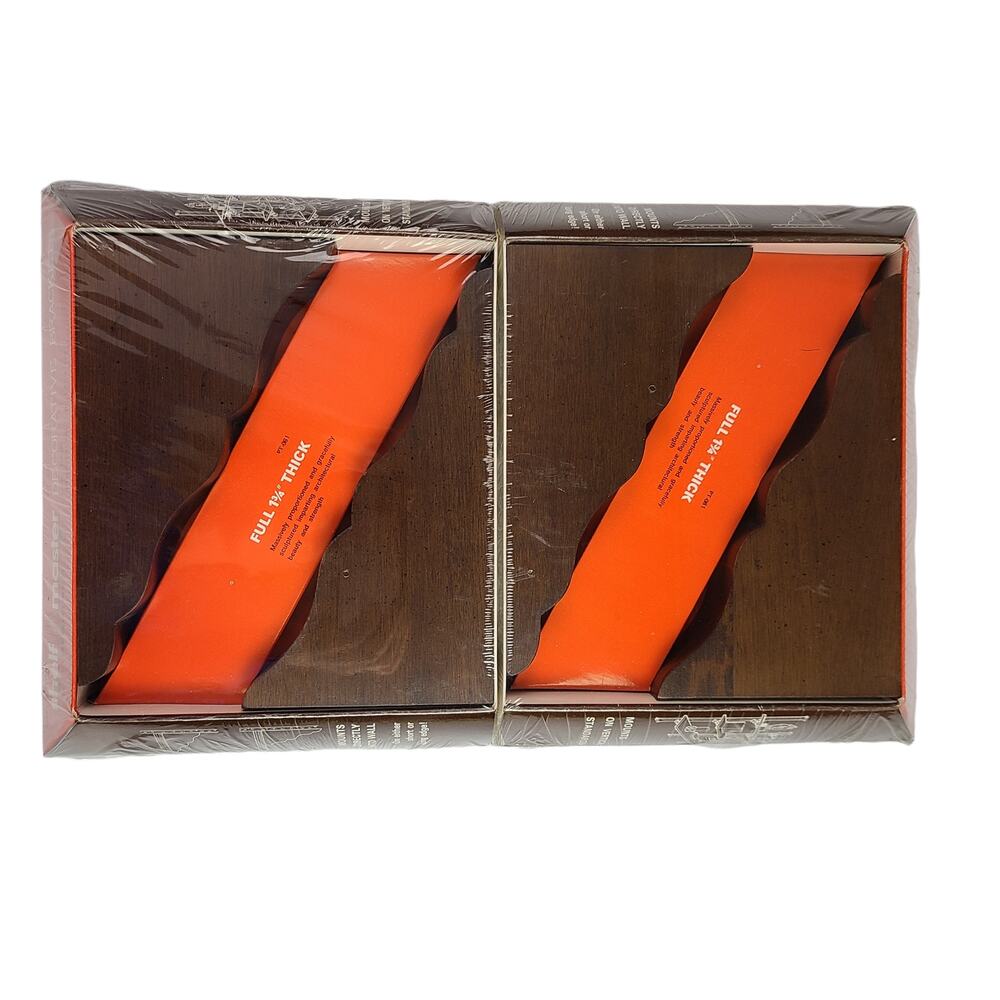 Vintage Shelf Brackets Wood Decorative MCM Midcentury Modern Shelf Master